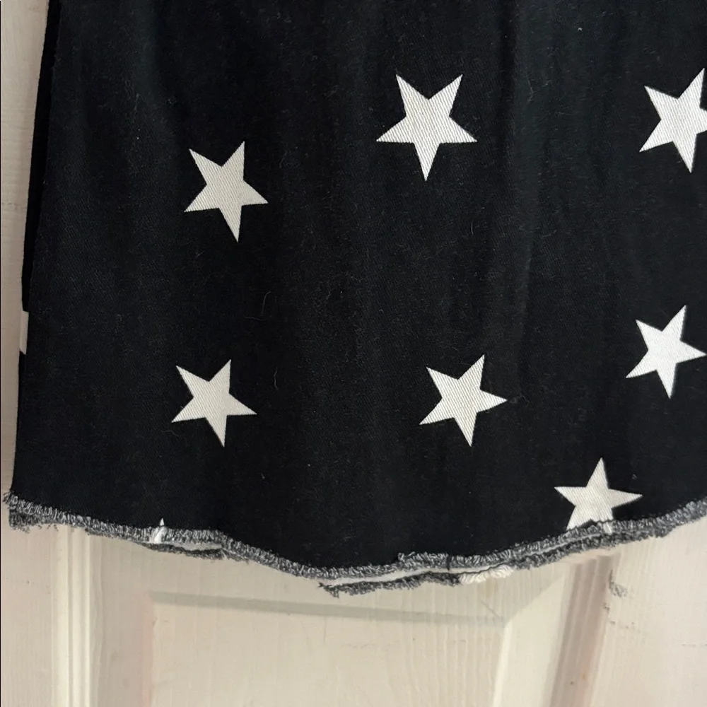 Altar'd State Black Pants with White Star Design - Picture 4 of 4